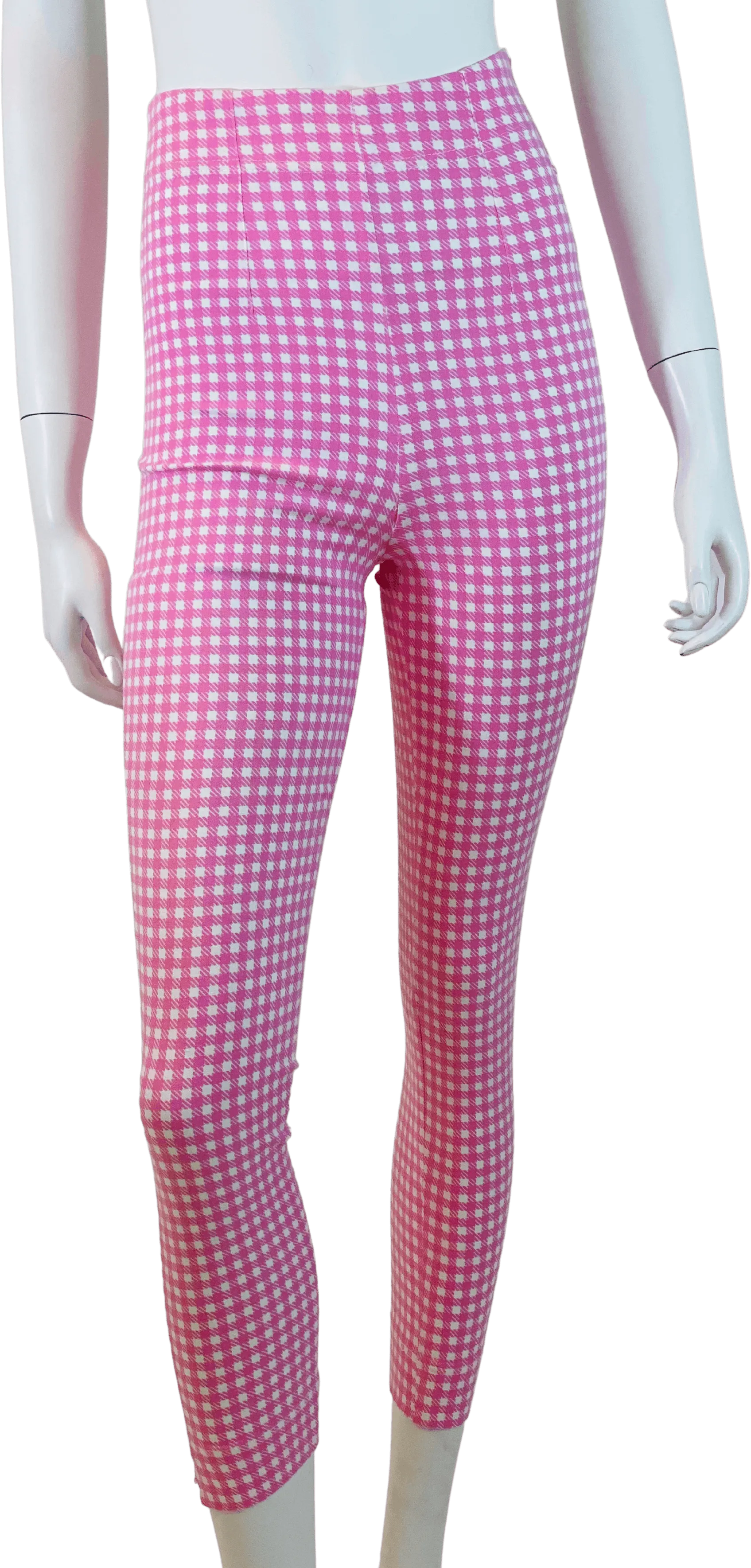 00's Gingham Leggings by Ferretti