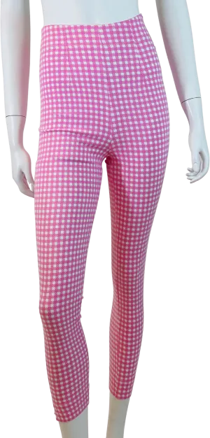 00's Gingham Leggings by Ferretti