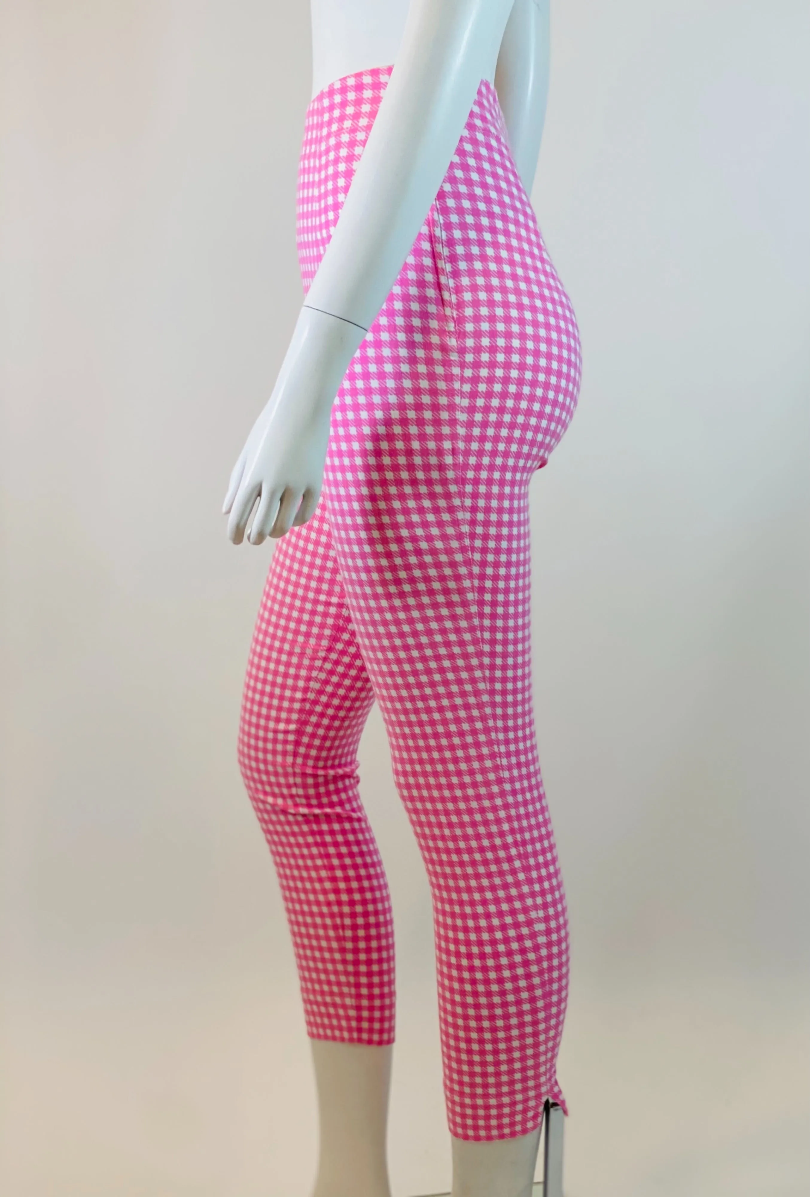 00's Gingham Leggings by Ferretti