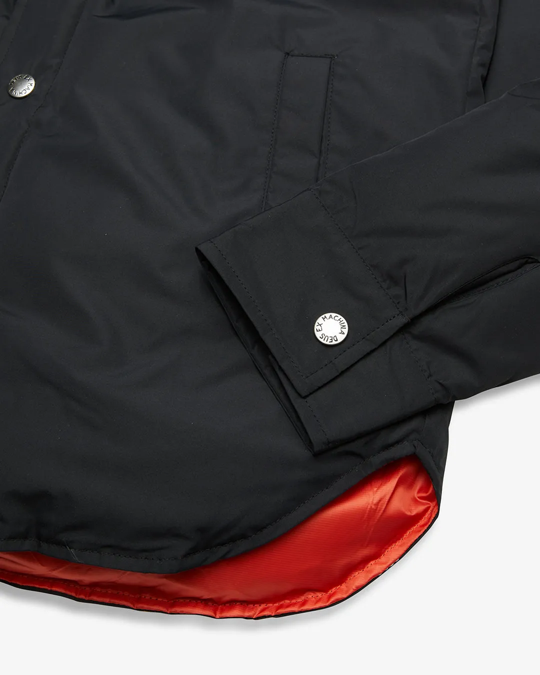 Alpine Padded Overshirt - Black