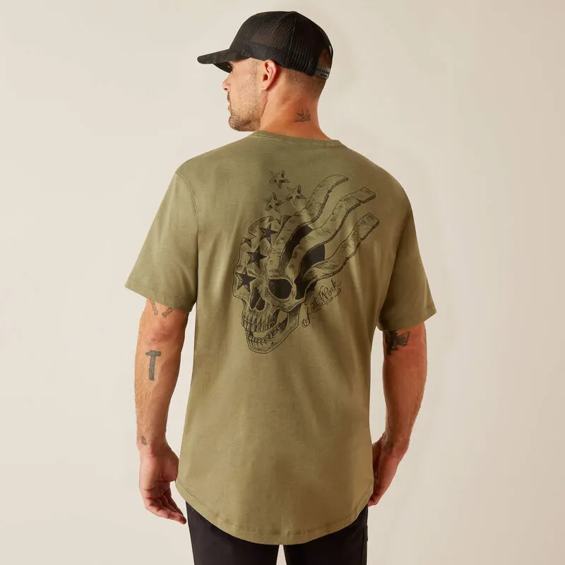 Ariat Men's Rebar Workman American Scream T-Shirt