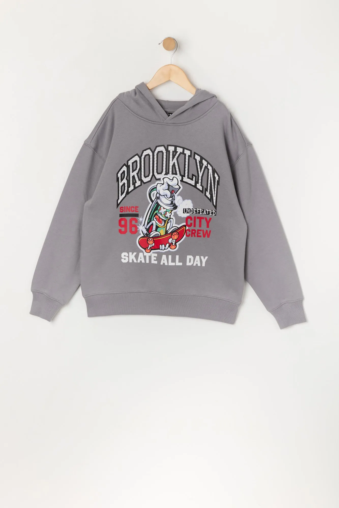 Brooklyn Skate Graphic Fleece Hoodie