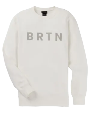 Burton Brtn Crewneck Sweatshirt - Stout White