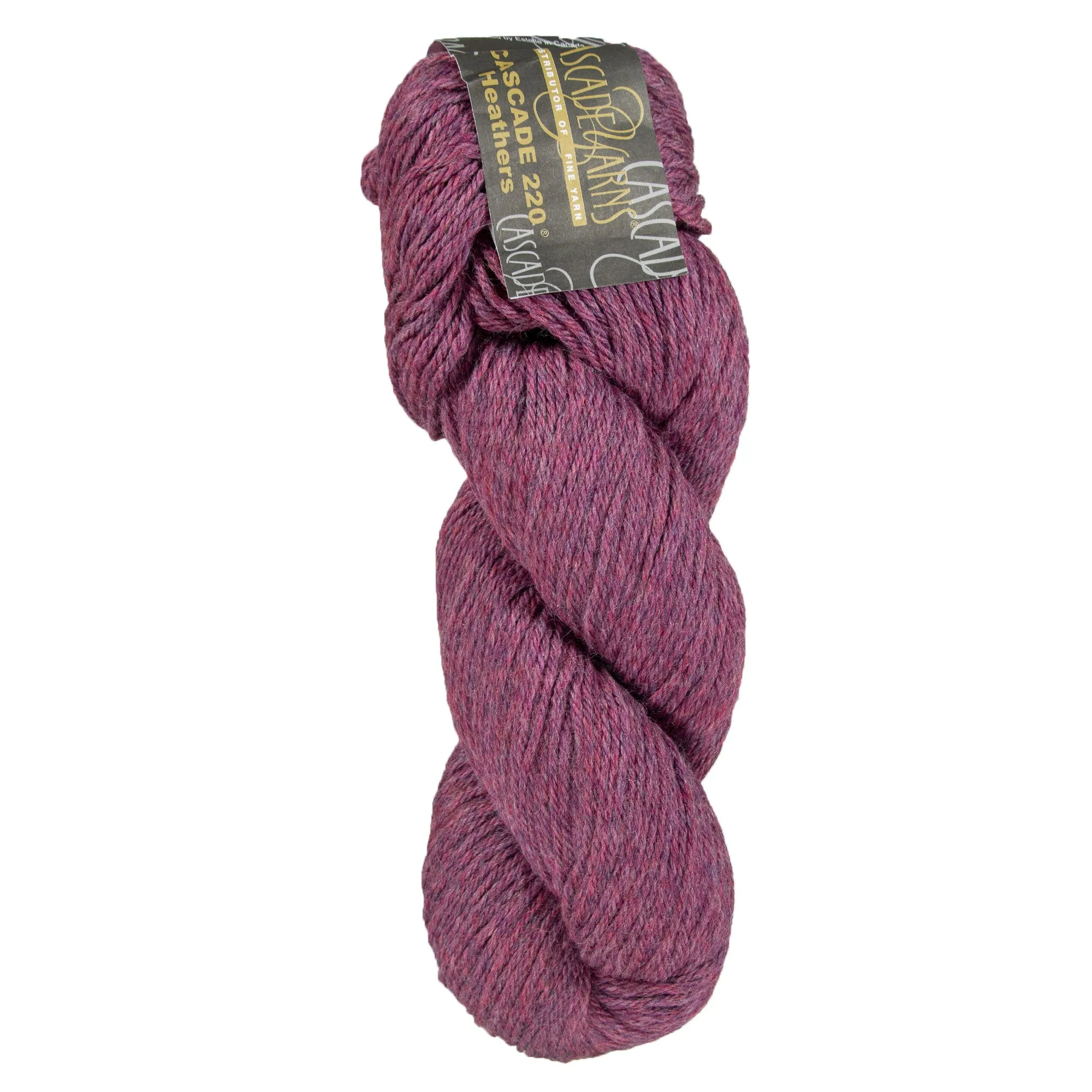 Cascade 220 Yarn - 9692 Razzleberry Heather