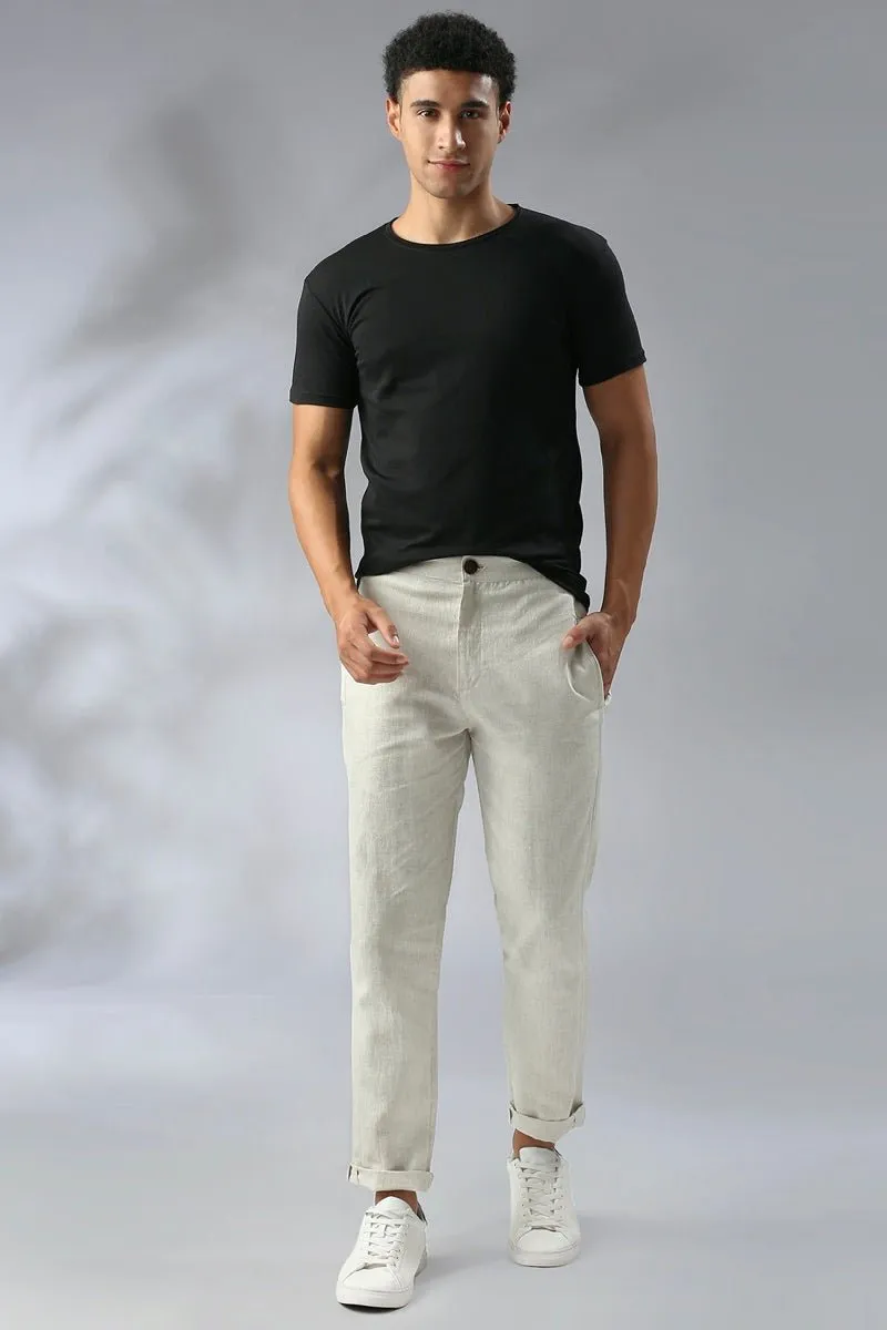 Cedar Tailored Pants - Oatmeal