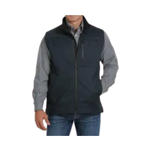 Cinch Men's Bonded Navy Textured Vest