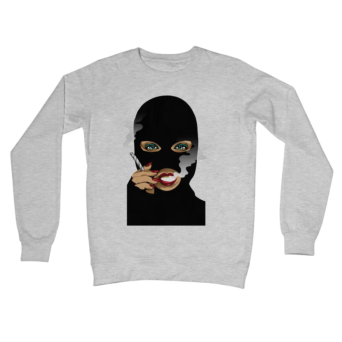 DONT KILL MY VIBE MASKED  Crew Neck Sweatshirt