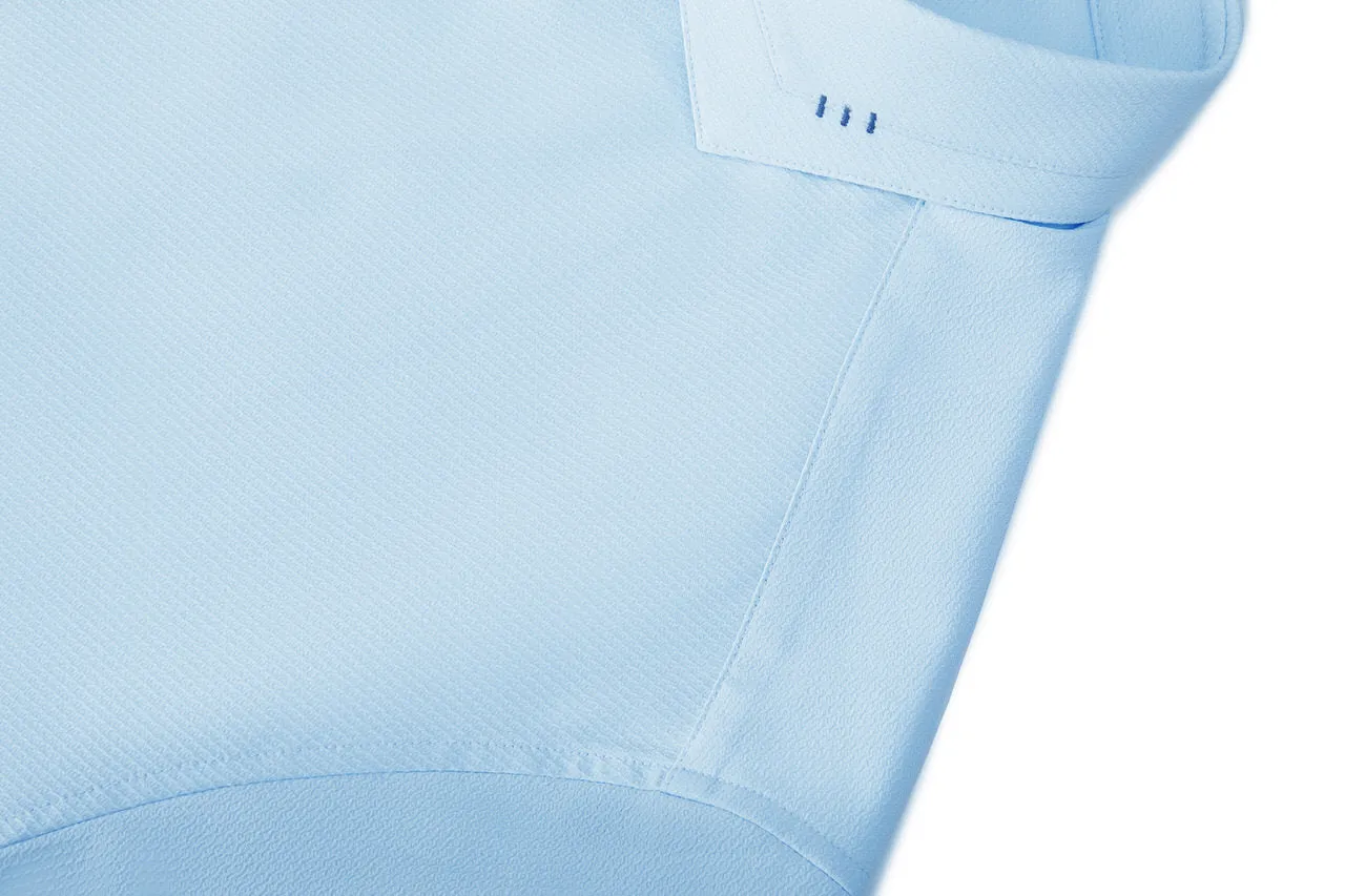 Dry Textured Shirt in Smart Fit Design Detail Collar