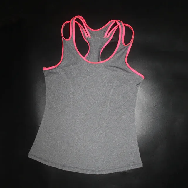 Hot Women Fitness bodybuilding sleeveless Temperament Spandex Tank Top Women Vest Tops Female fashion Sexy clothing 7 color