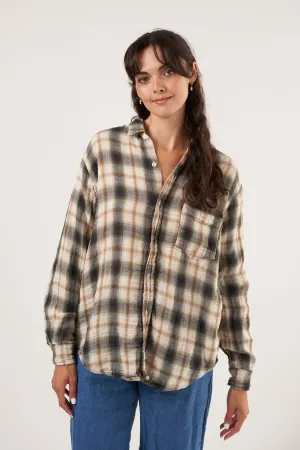 Joss - Double Cotton Gauze Plaid