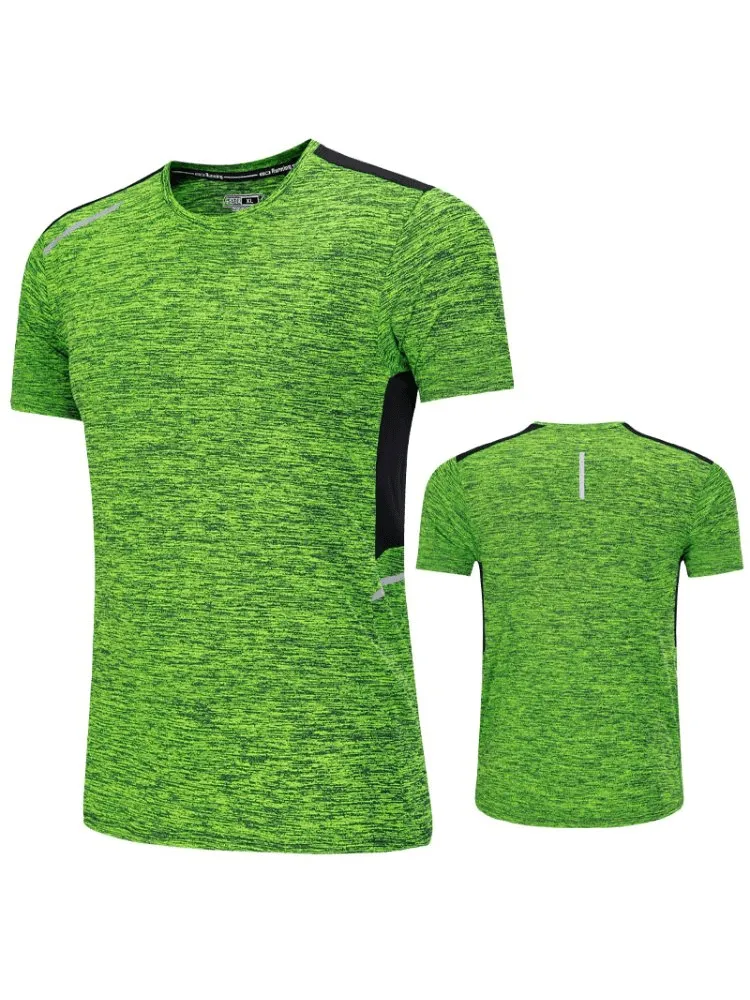 Male Elastic Breathable Short Sleeves Sports T-Shirt - SF1509