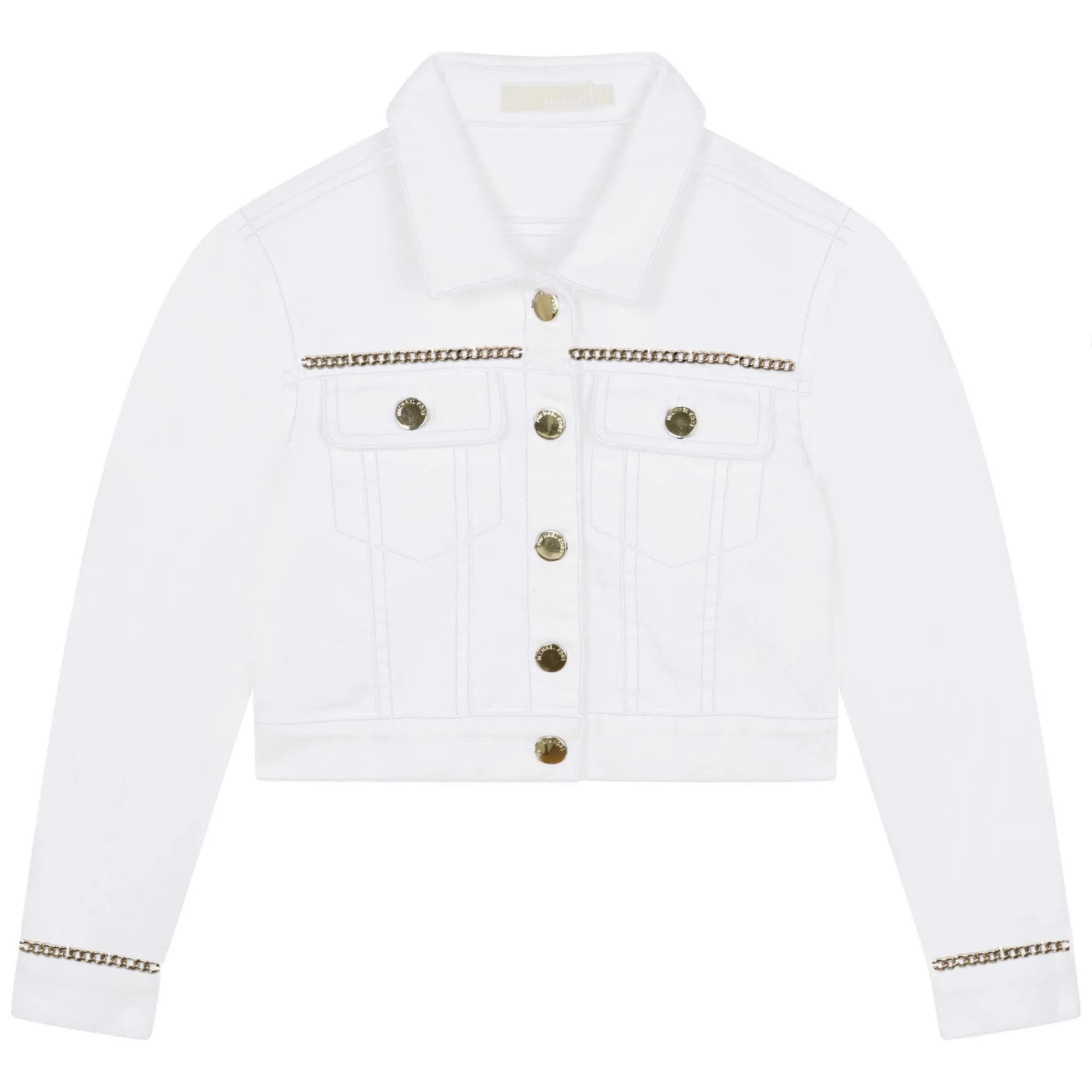 Michael Kors White Jean Jacket