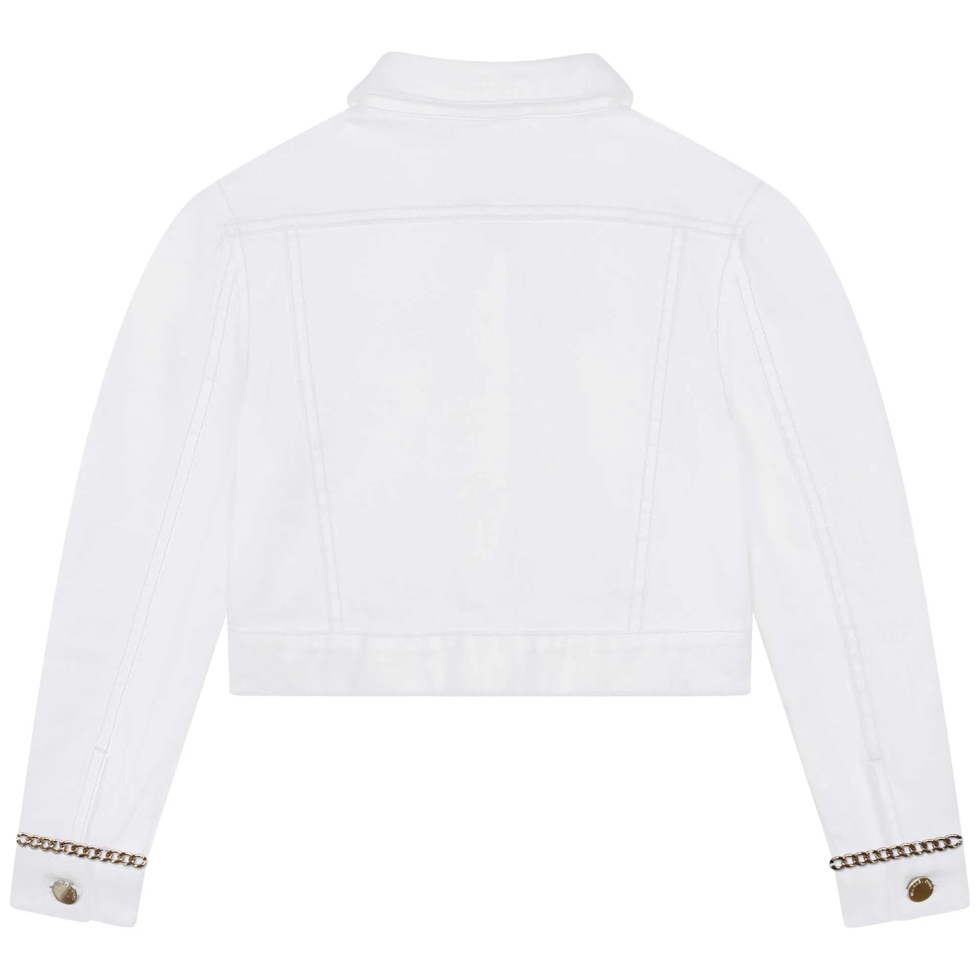 Michael Kors White Jean Jacket