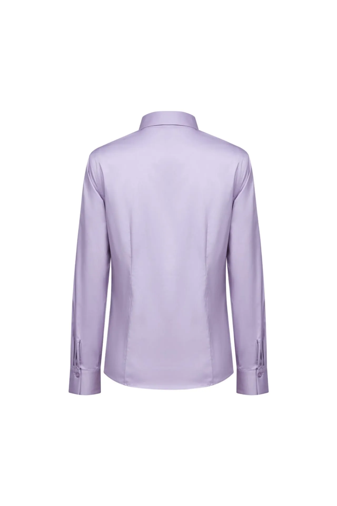 Modal Spandex Twill Shirt with Detachable Tie