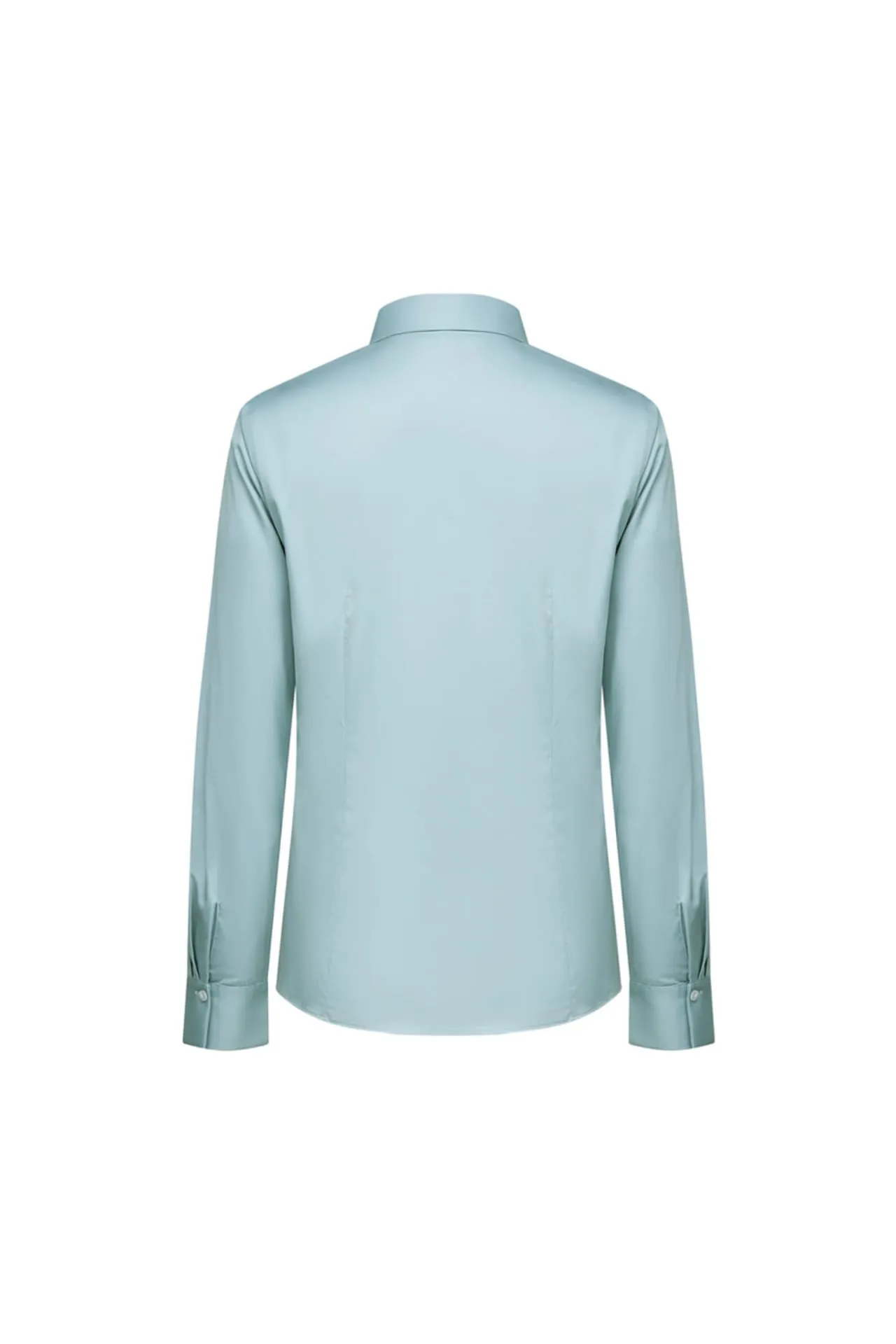 Modal Spandex Twill Shirt with Detachable Tie