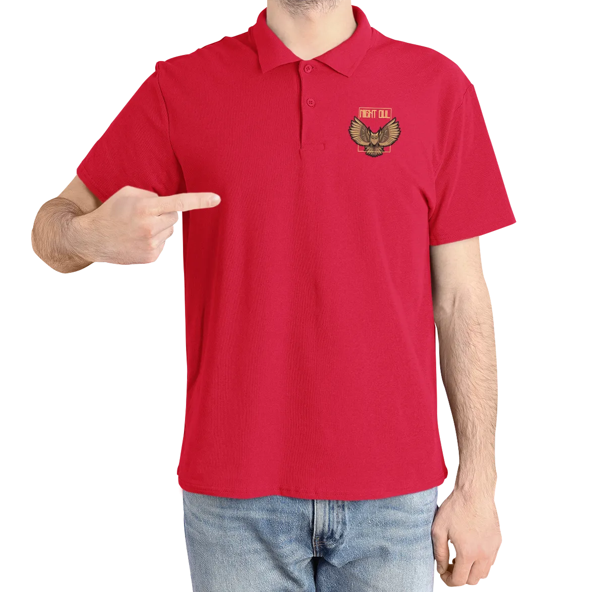 Night Owl Polo T-Shirt C04