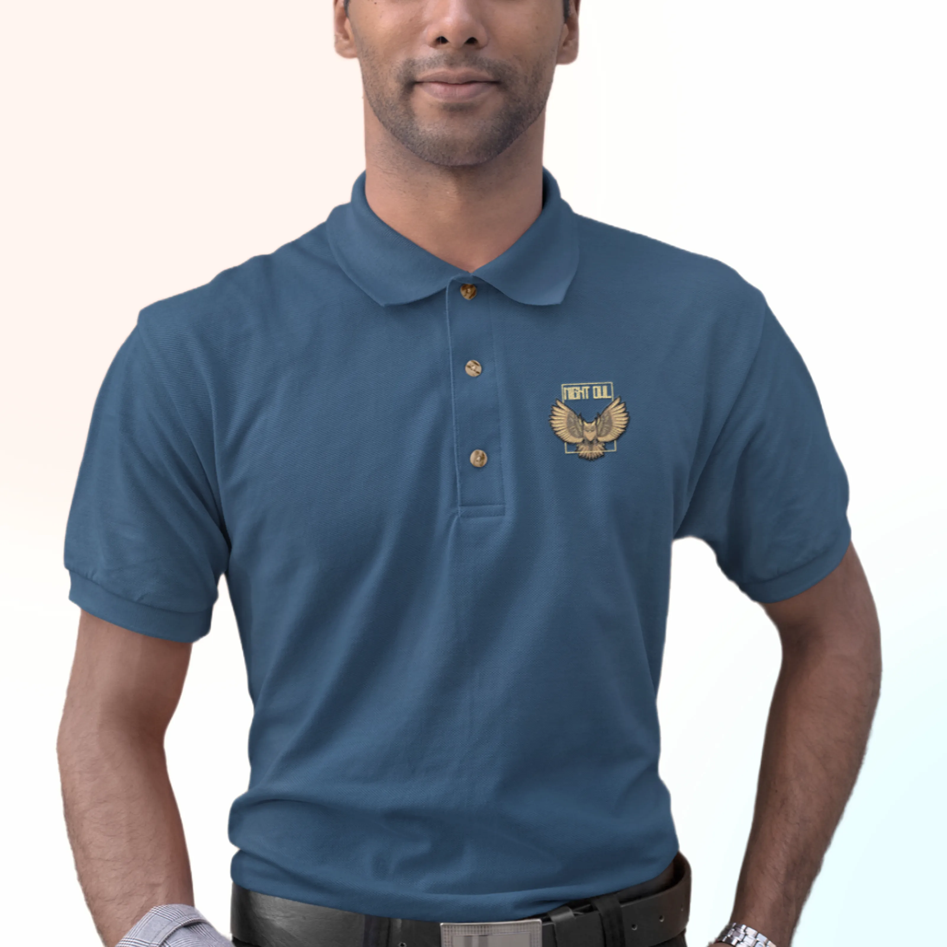 Night Owl Polo T-Shirt C04