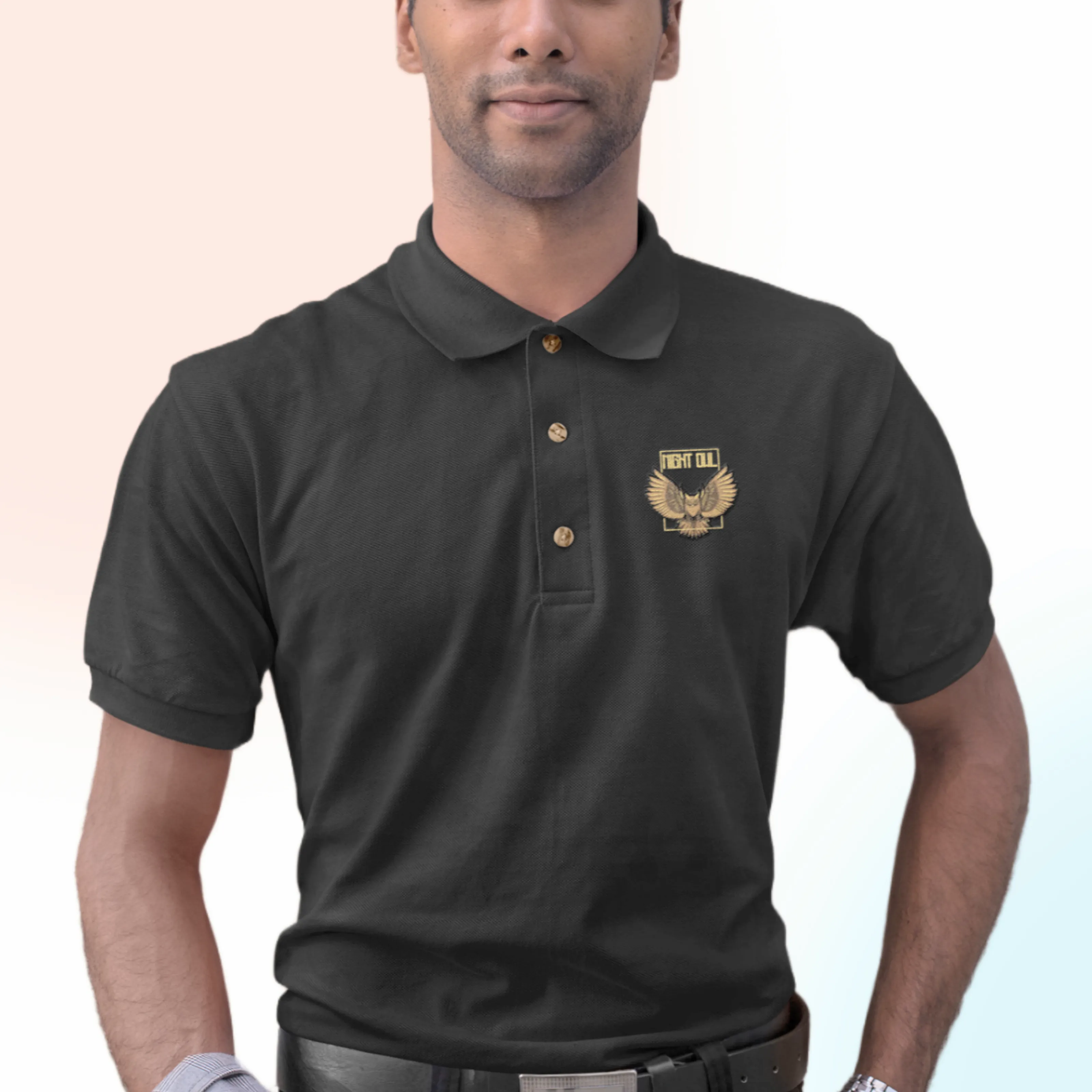 Night Owl Polo T-Shirt C04