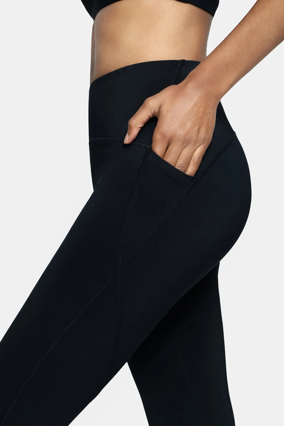 Performance High-Rise Leggings with Contoured Lines