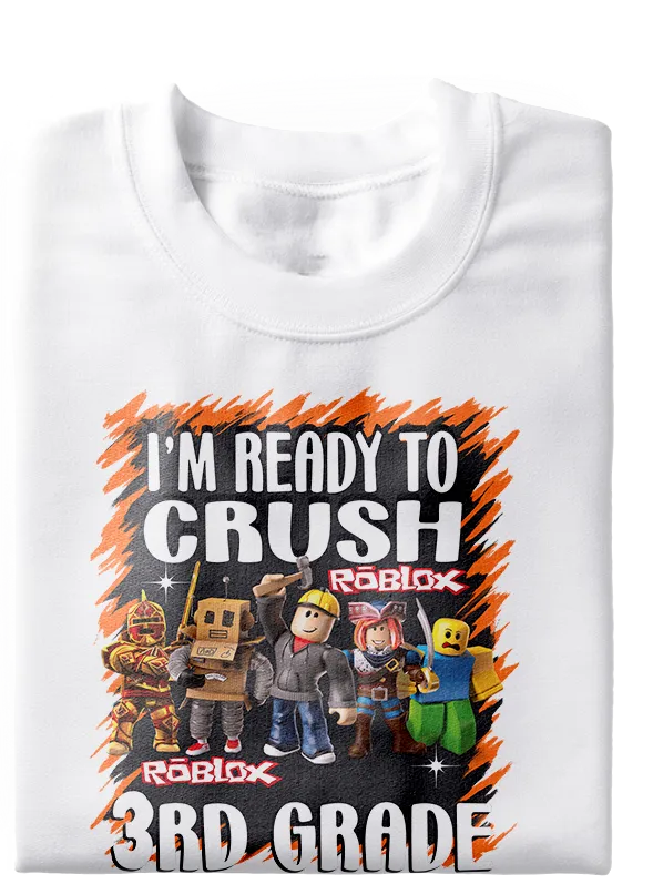 Ready To Crush Roblox Back To School Tee (Preschool - 5th)