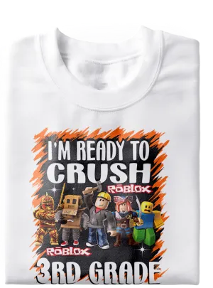 Ready To Crush Roblox Back To School Tee (Preschool - 5th)