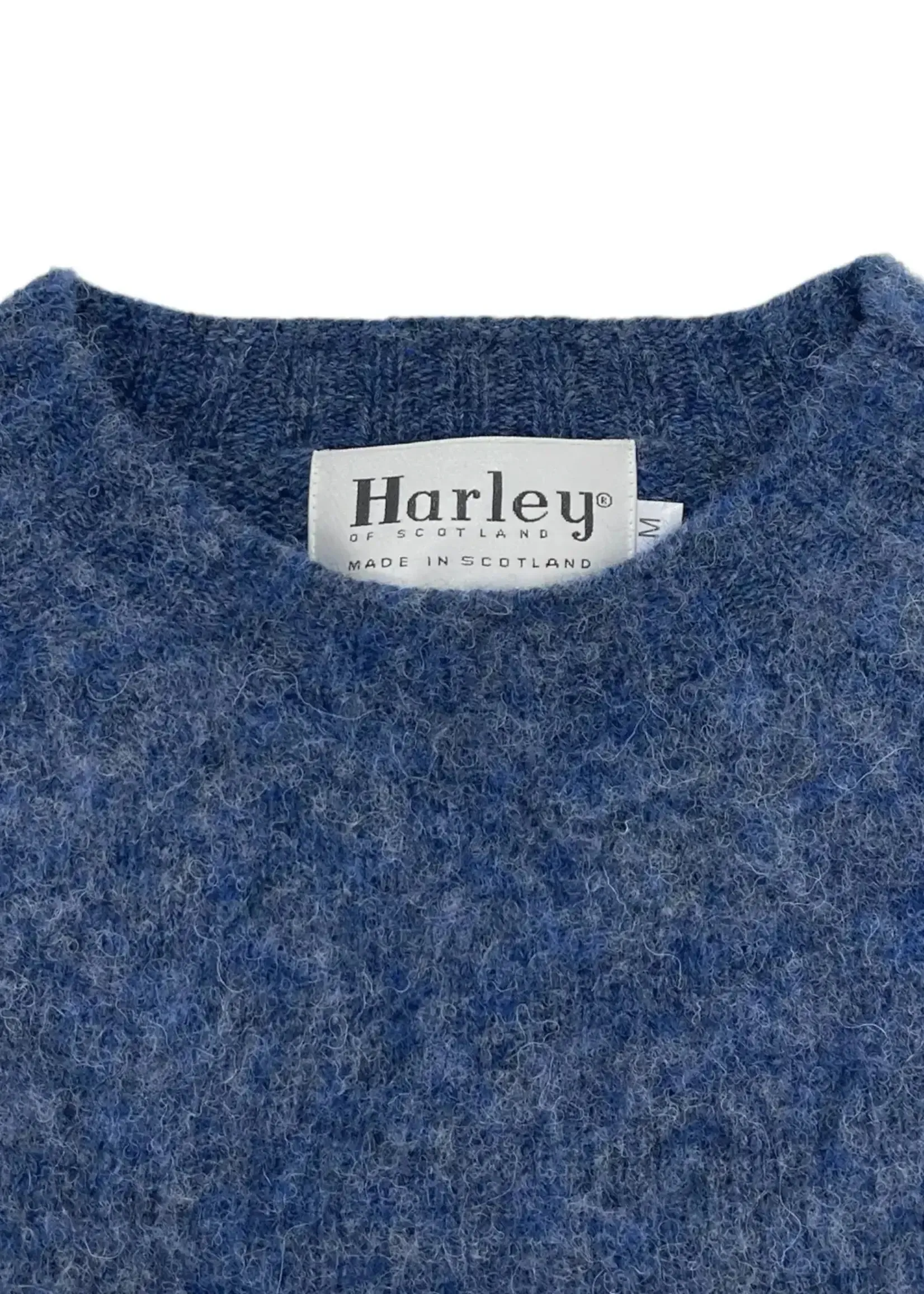 Shetland Crewneck Sweater - Denim