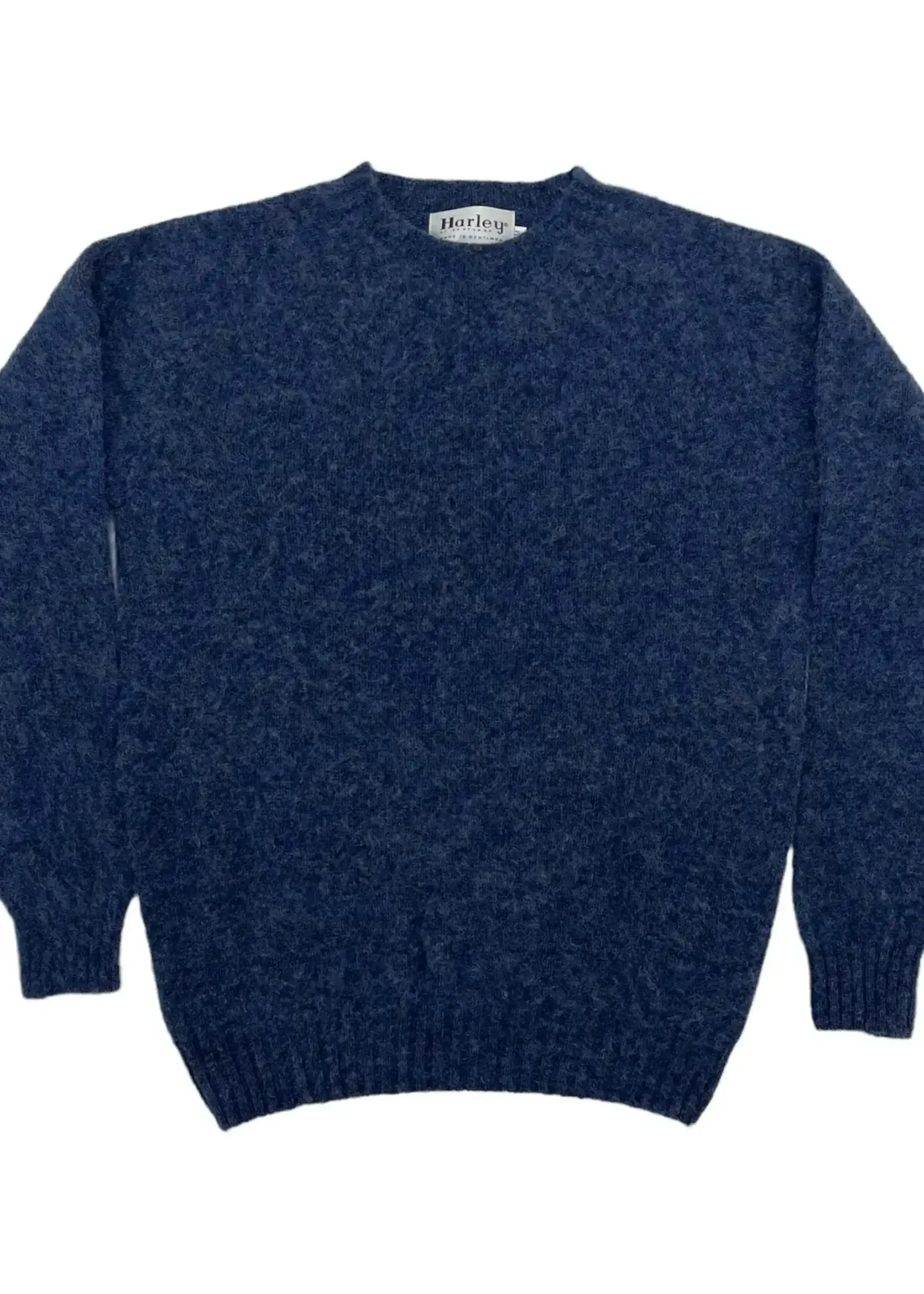 Shetland Crewneck Sweater - Denim