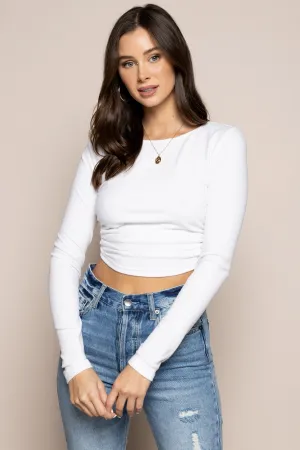 Soho Crop in White