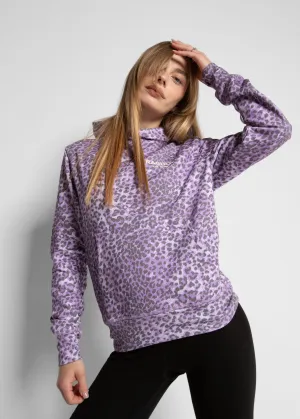 VINTAGE SWEATSHIRT- LEOPARD VIOLET