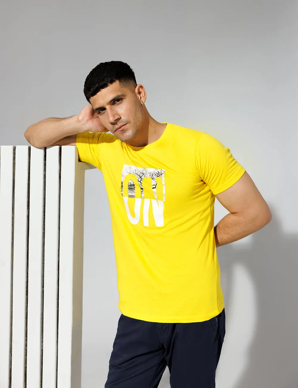 Yellow Graphic T-Shirt