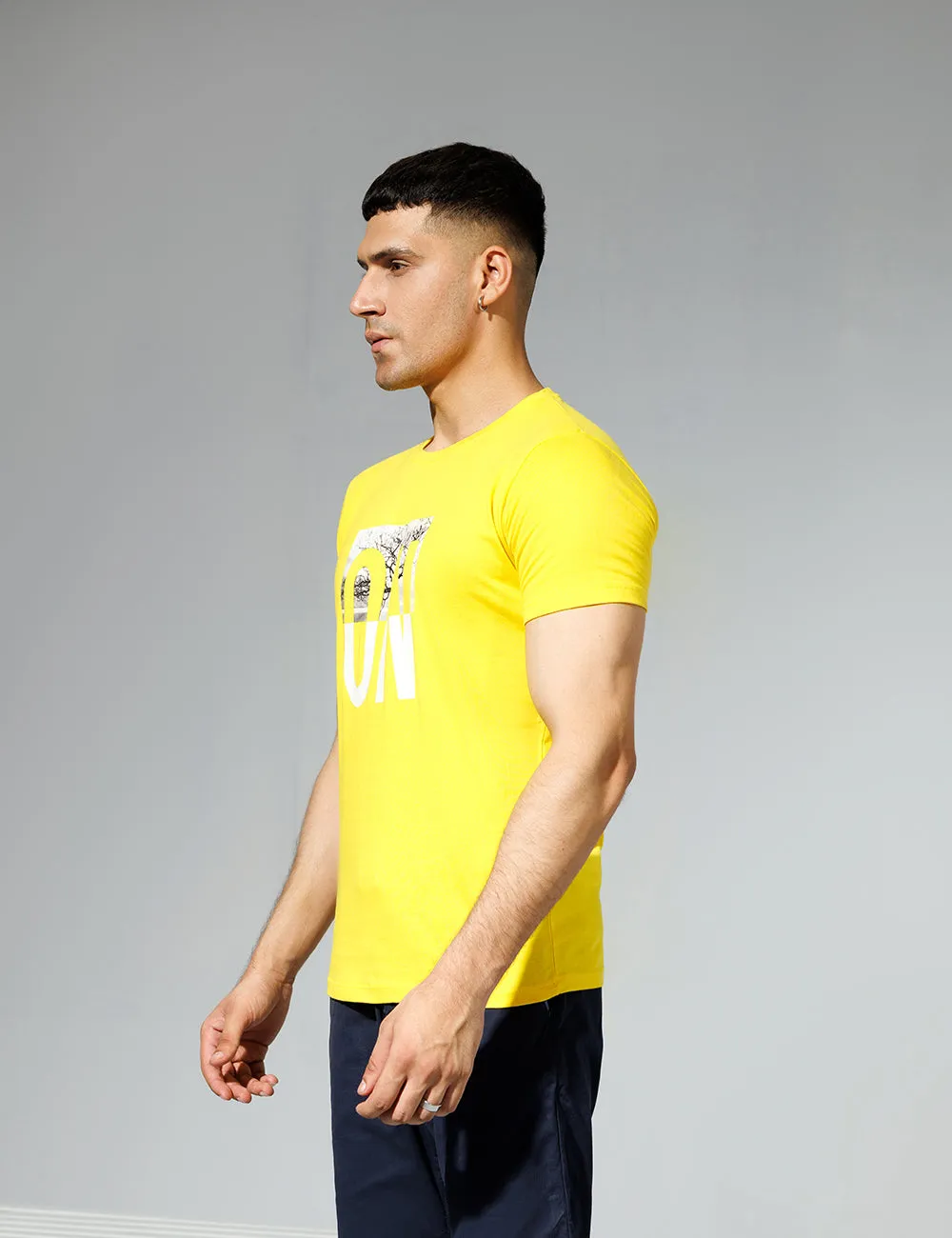 Yellow Graphic T-Shirt